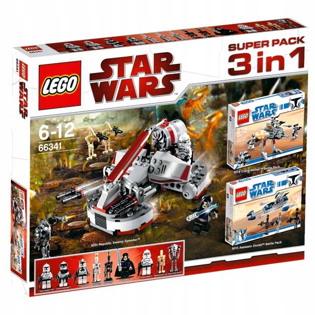 Lego 66341 Star Wars Pack 3w1 66341