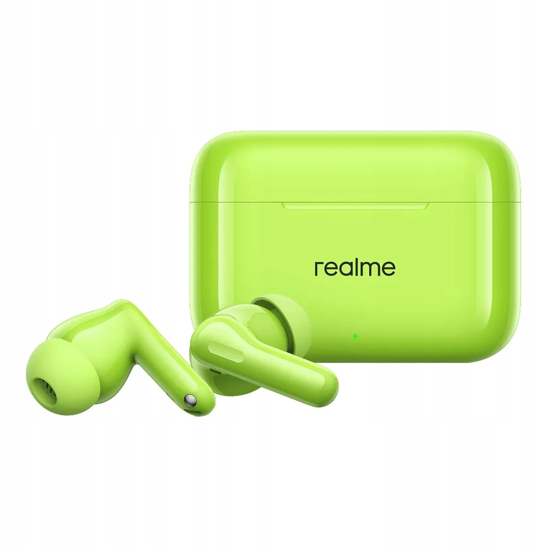 In-ear sluchátka Realme Buds T200 Anc Tws zelená