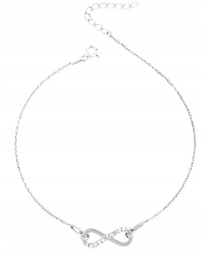 

Bransoletka Infinity Nieskończoność Swarovski