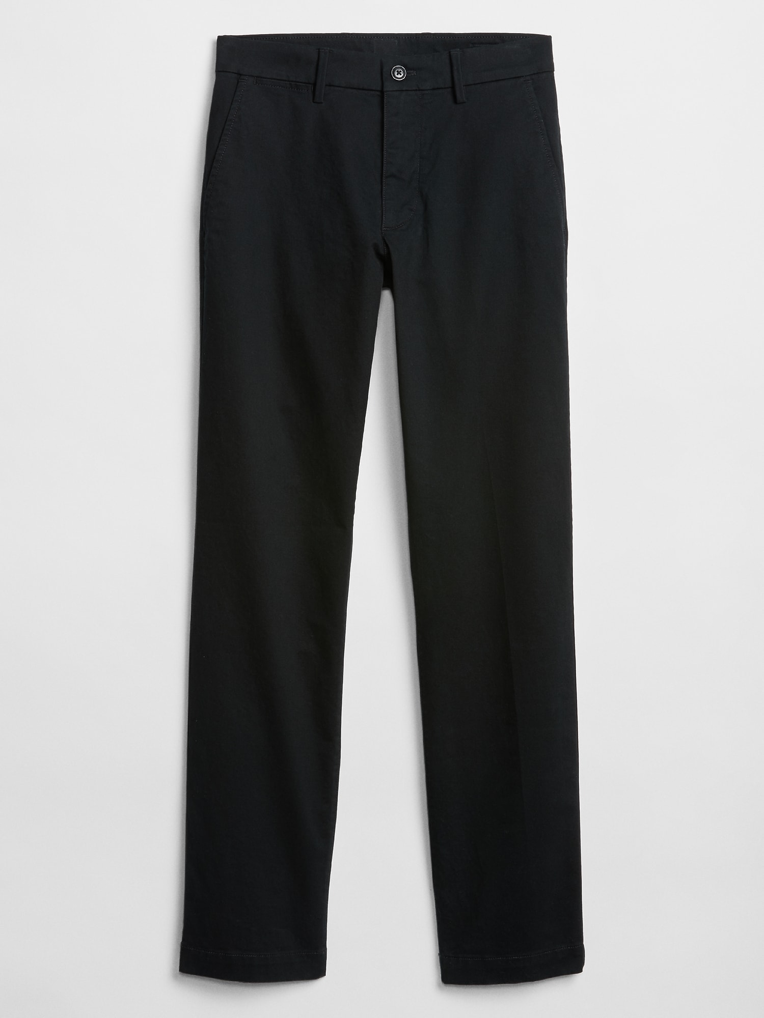Kalhoty essential khakis in straight fit with Flex