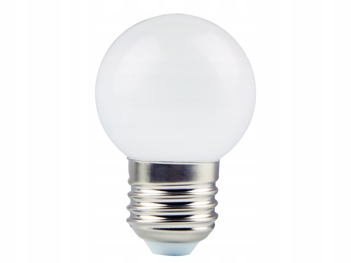 

Żarówka Led E27 1W 3000K 80lm G45 ciepła