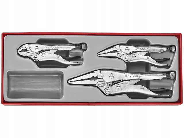 TENGTOOLS TTZVG03 ZESTAW SZCZYPIEC SAMOZACISKOWYCH 3PC 263140105