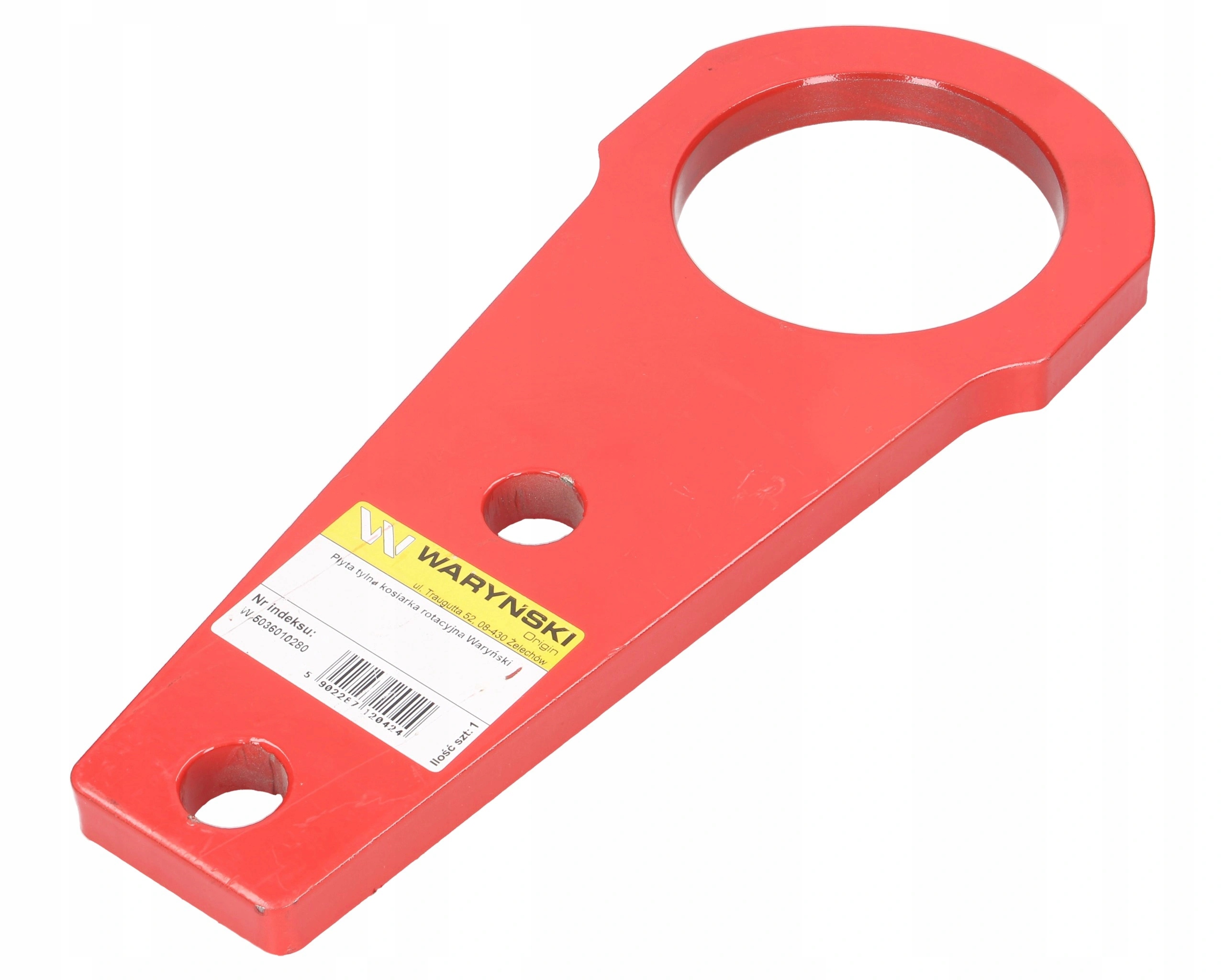 Zadní deska rotační sekačky Waryński