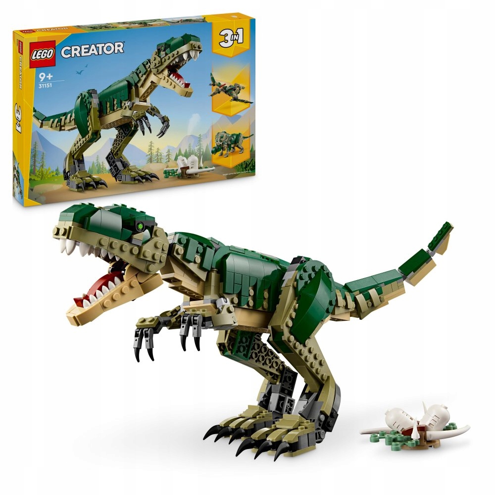 Lego 31151 Creator Tyranosaurus 3v1