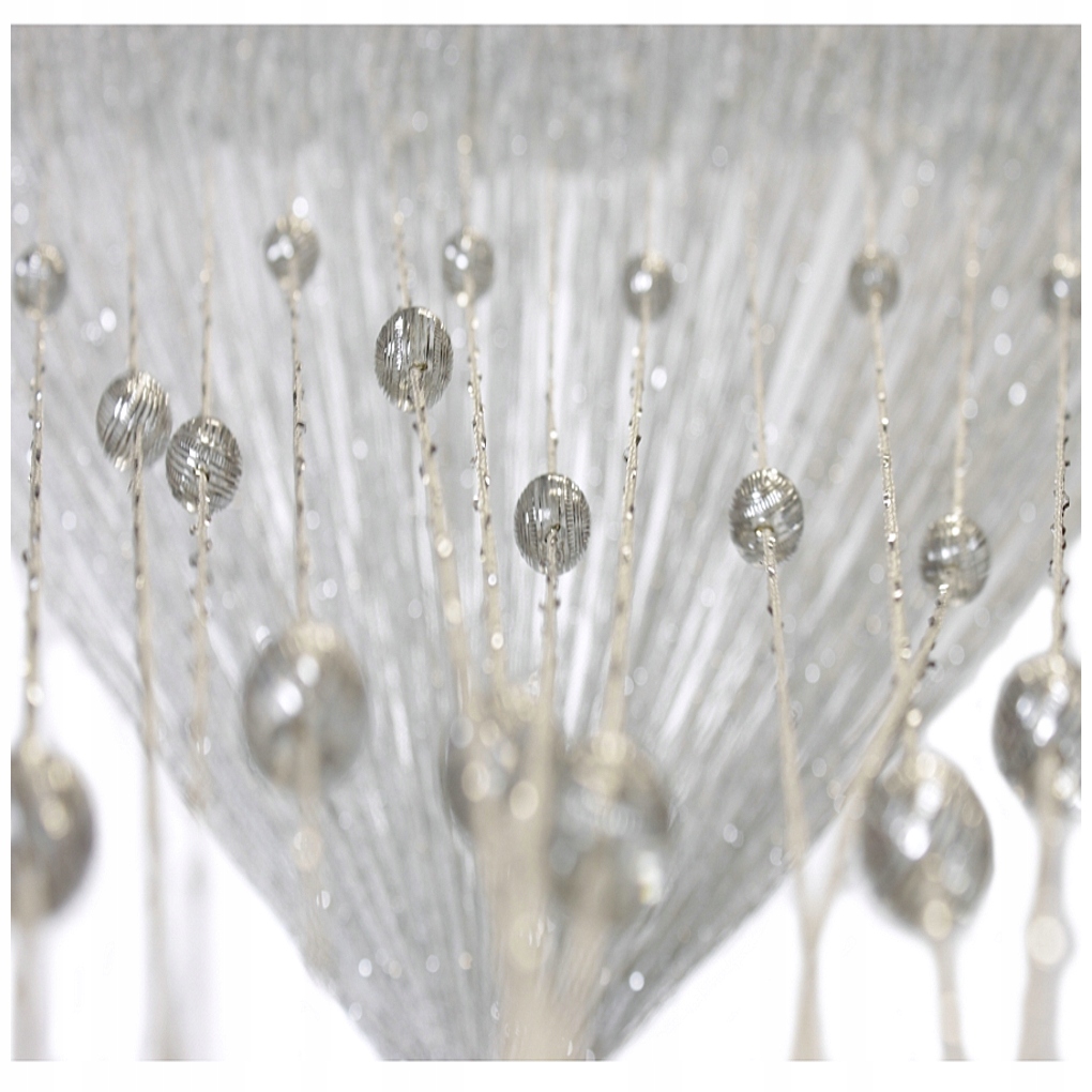 

Firany Makarony Z Koralikami Srebrne Kule 150x250