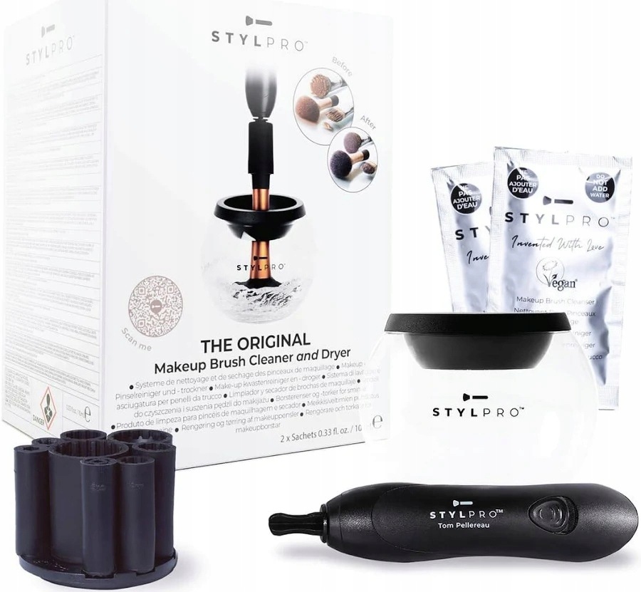Stylpro Original – zařízení pro čištění a sušení štětců na make-up