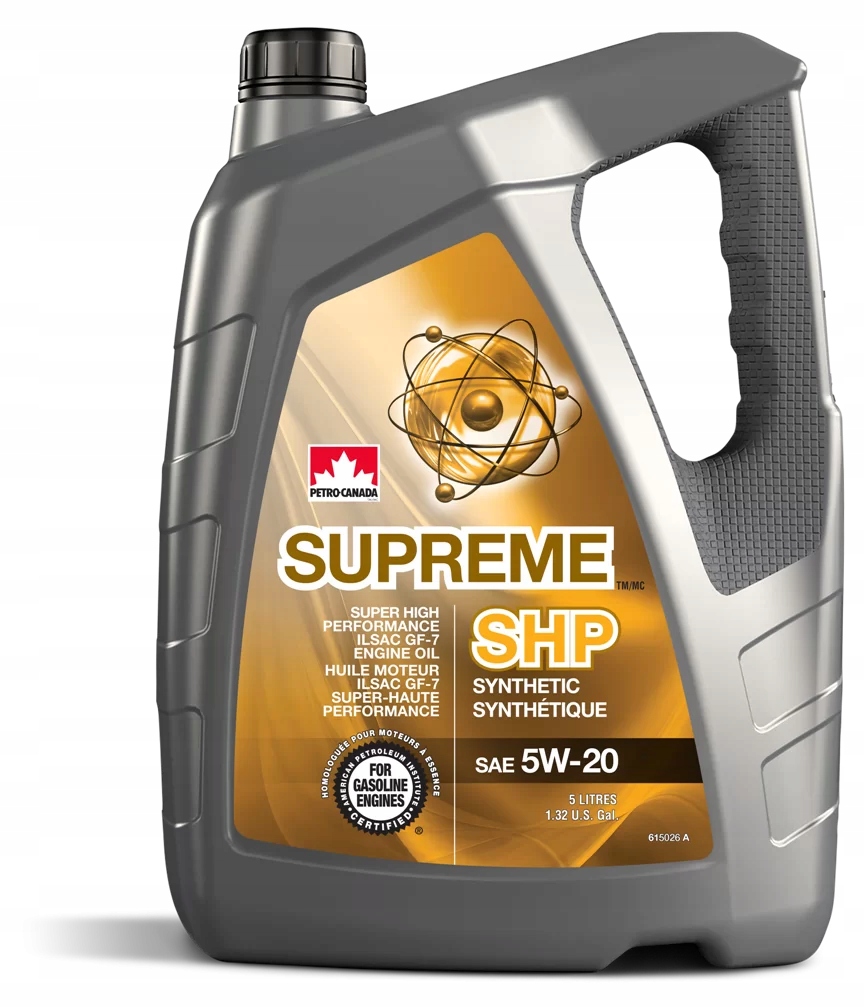 5W-20 5 L Petro-Canada Supreme Synthetic Shp Api Sq Ilsac GF-7A