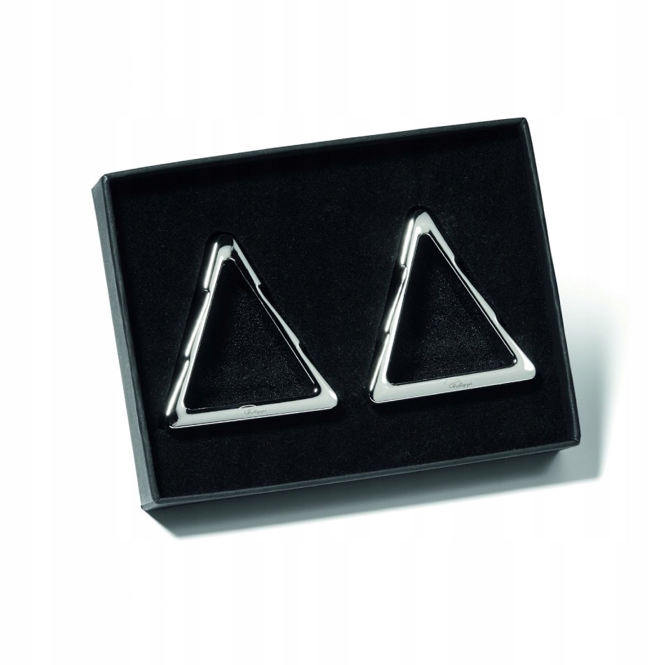 Prsteny na ubrousky Tannenbaum Philippi, sada 2 kusů, stříbrné