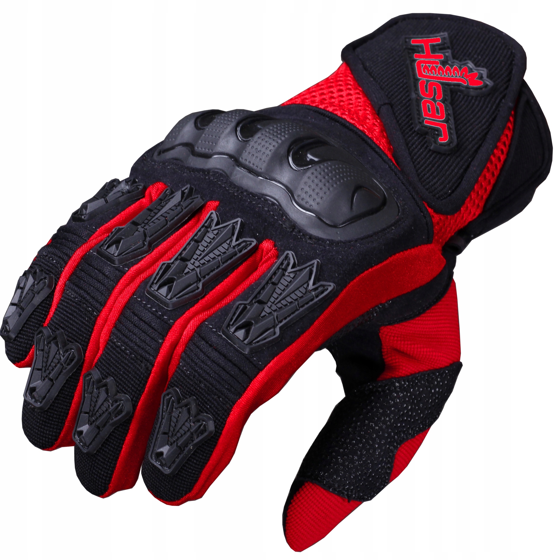 

Husar MX1 Red Tekstylne Rękawice Motocyklowe