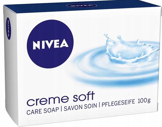 

Nivea Creme Soft, Pielęgnujące mydło w kostce, 100