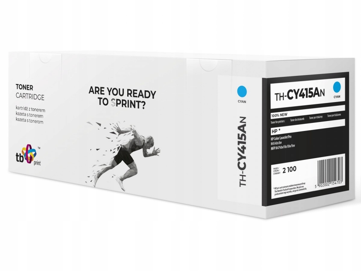 Toner pro Hp Color Lj Pro W2031A TH-CY415AN 100%