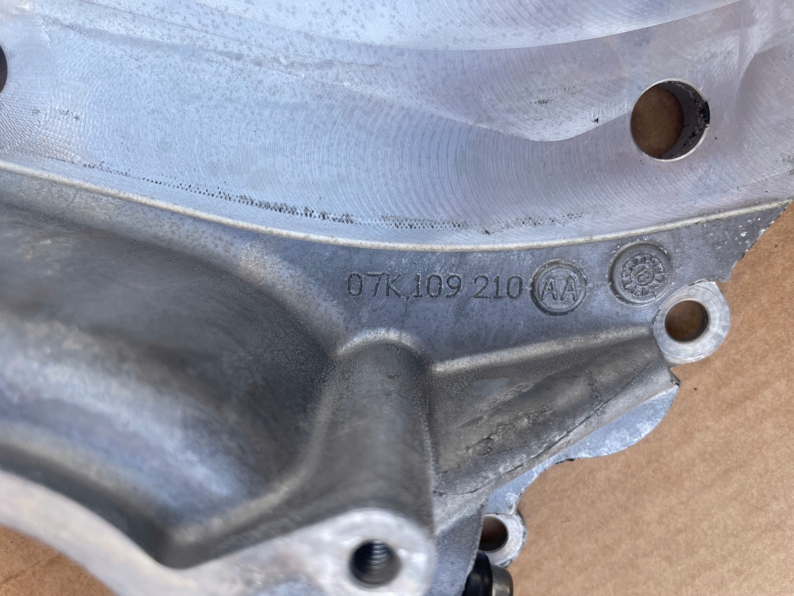 Blende Abdeckung des Zahnrads Original IDEAL 07K109210AA