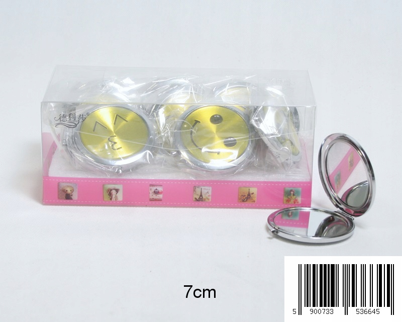 LUSTERKO PODRĘCZNE kieszonkowe BUŹKI EMOJI Marka Midex