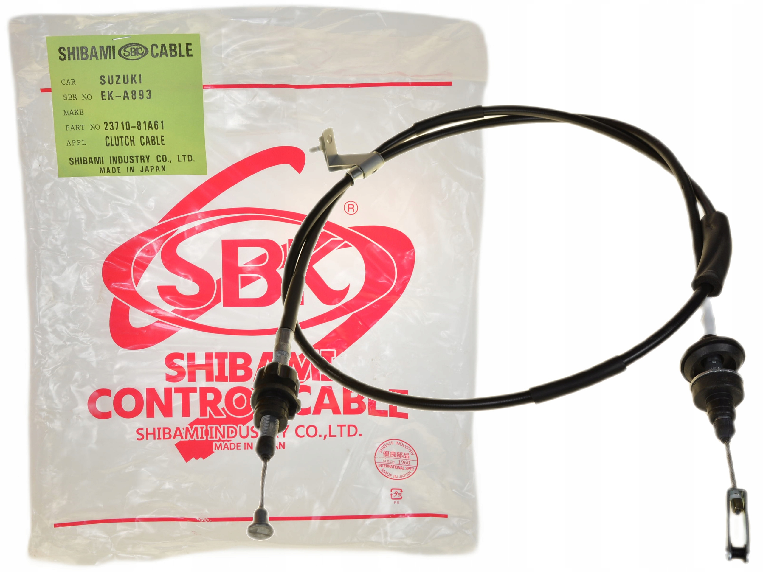 Spojkové Lanko EK-A893 Sbk Vyrobené V Japonsku Suzuki Jimny 1998-2017 1.3i