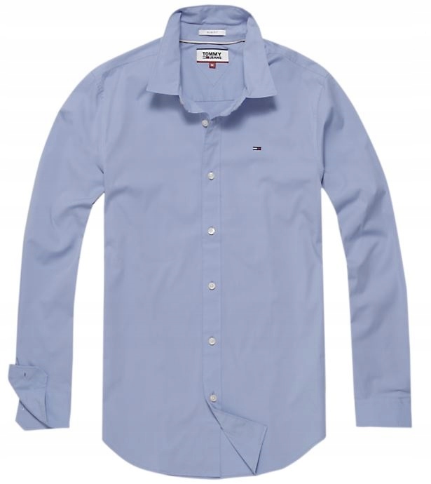 Tommy Hilfiger pánská košile DM0DM04405 slim dlouhý rukáv bavlna velikost L