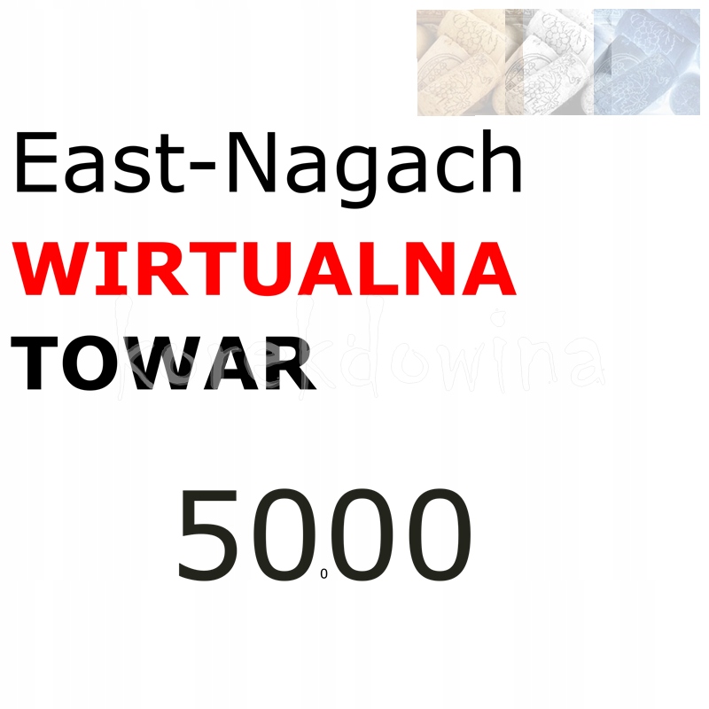 E 5000 szt towaru WIRTUALNA FOE East-Nagach FORGE OF EMPIRES