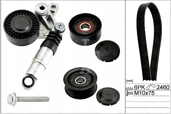 Ina Sada Řemene Vw 2,7TDI/3,0TDI 04- Asistent řidiče #28
