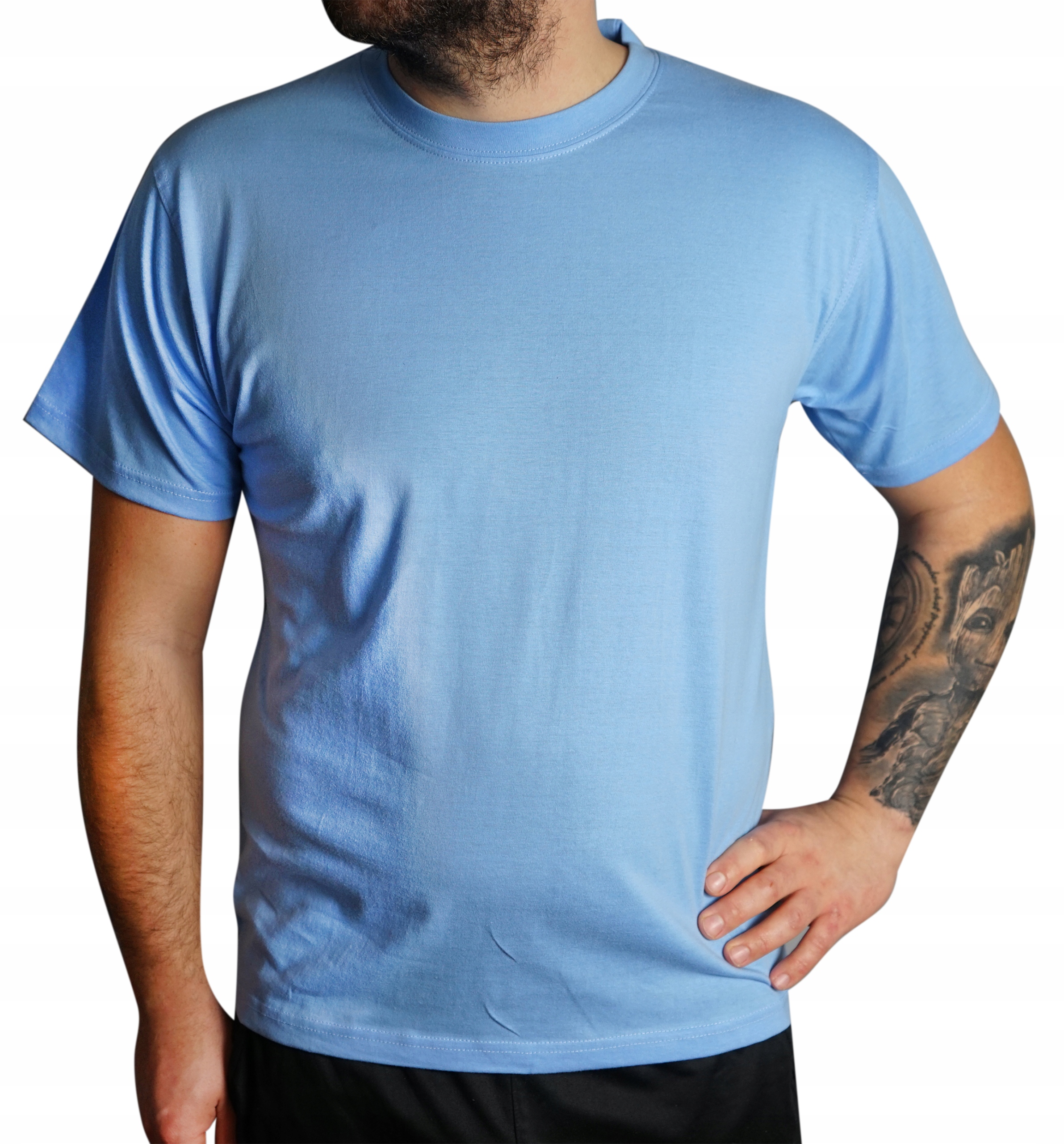 

Koszulka Męska T-shirt 100% Bawełna Roz. XL