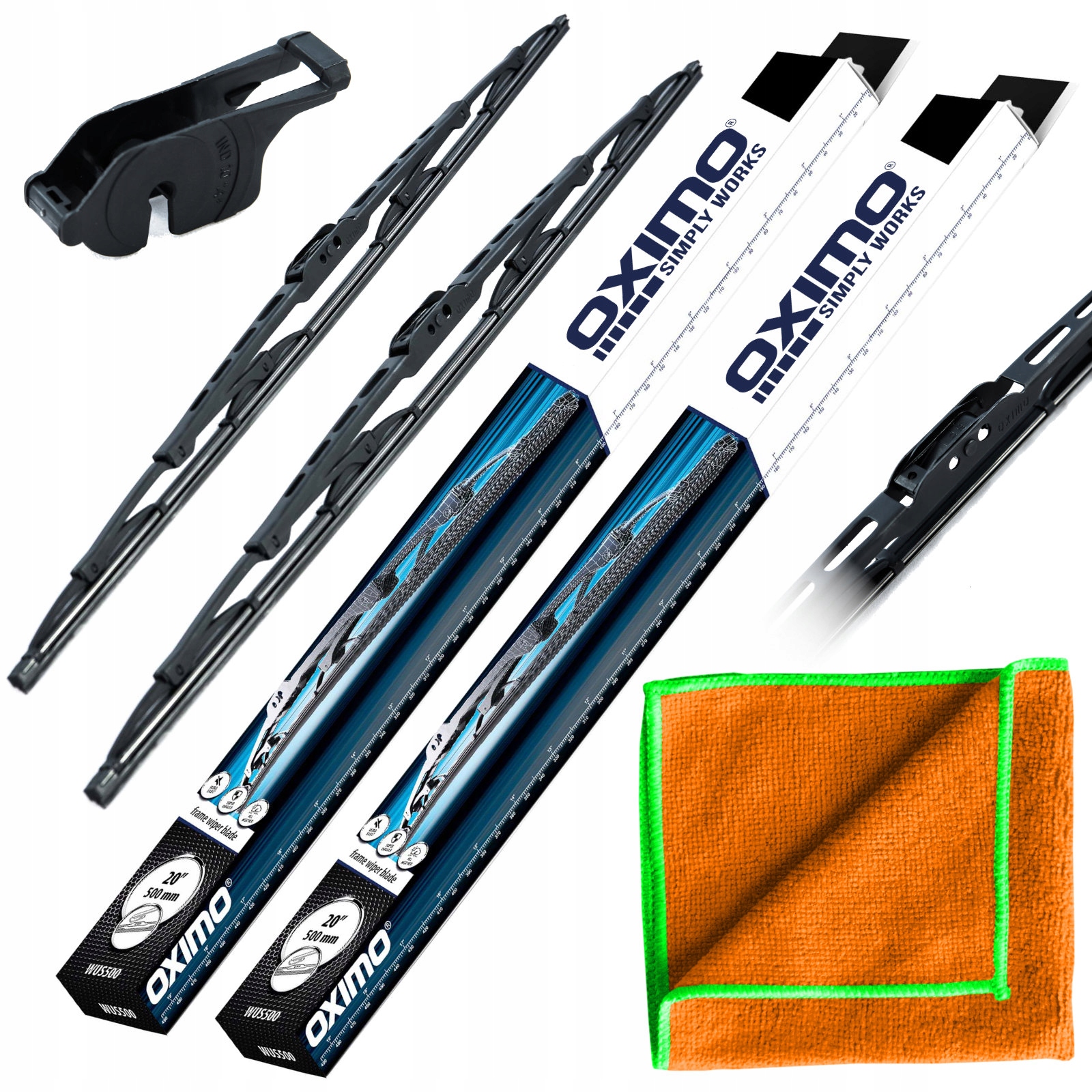 Wycieraczki Przód Zestaw do Toyota Yaris 1 I P1 01.1999-08.2005 Hatchback