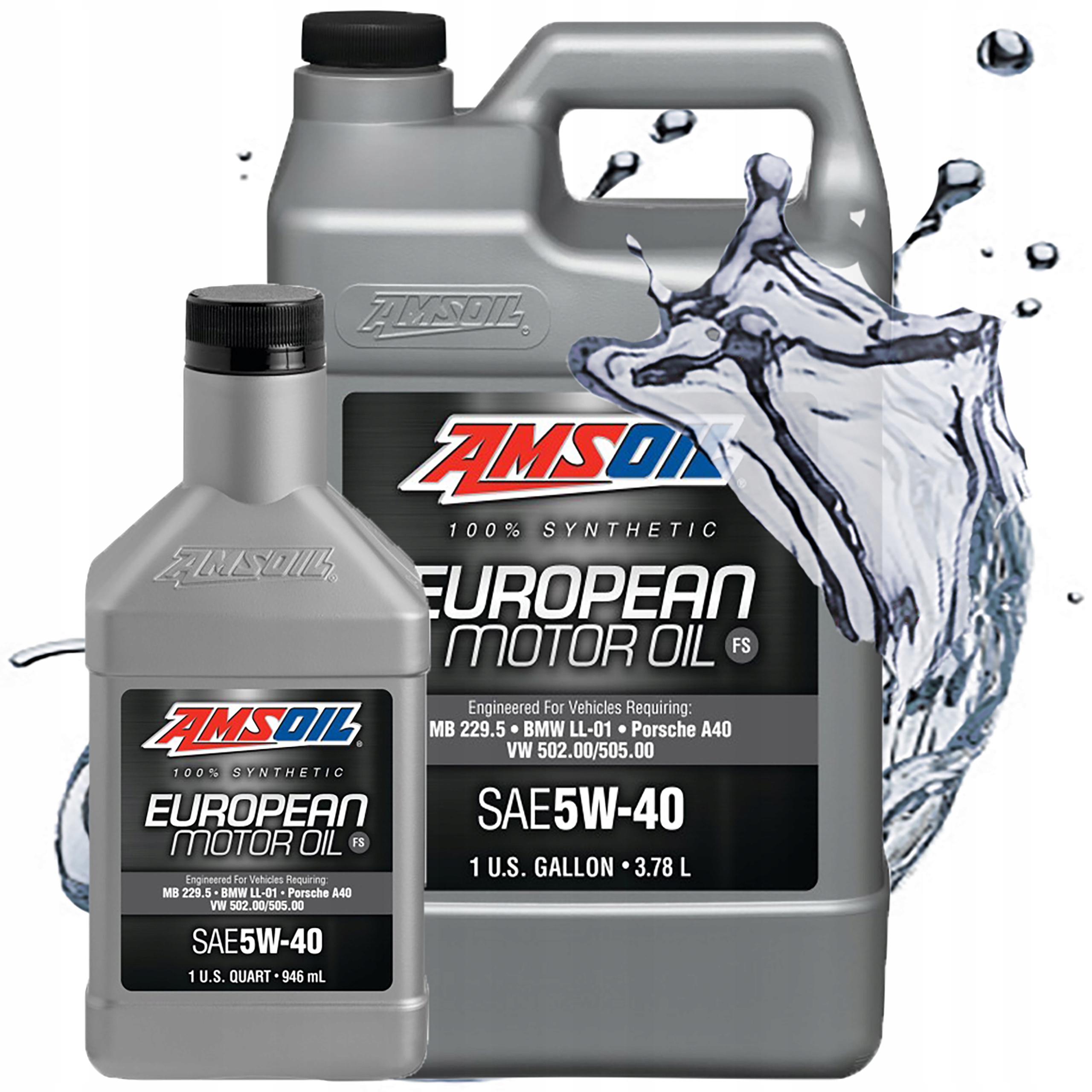 Syntetický Motorový Olej Amsoil 5V40 European Motor Oil Full Sap Efm 4,73