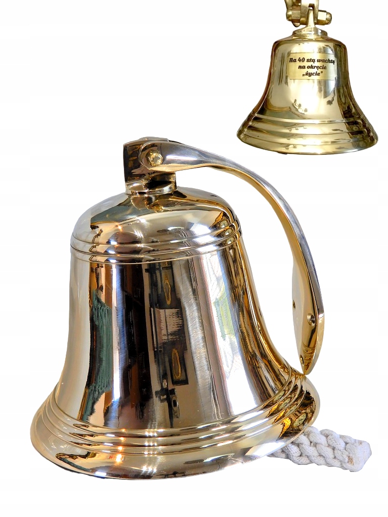 Mosadzný Zvon Na Jachtu Darček Pre Námorníka Kapitána Kormidla