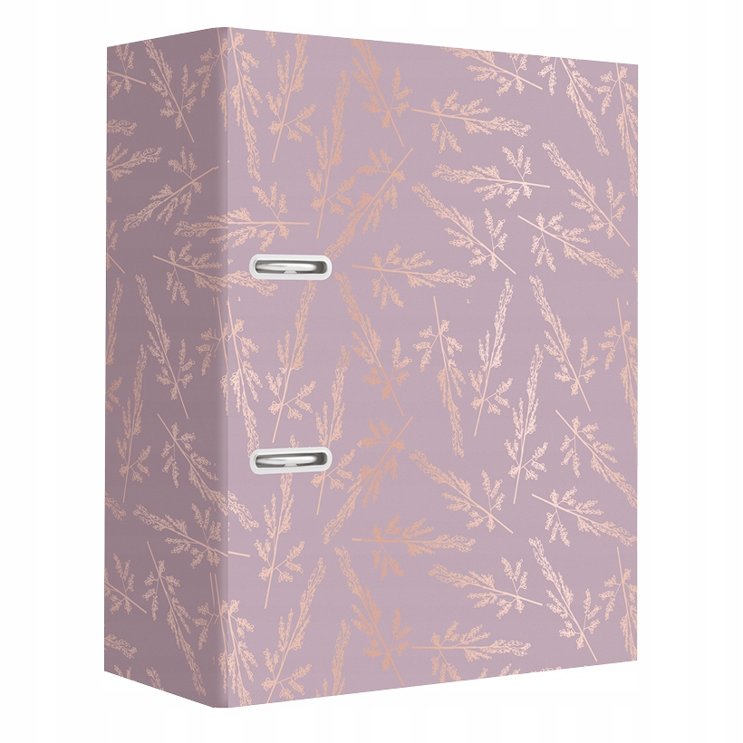 Interdruk Segregator biurowy mechanizm dźwigniowy A4 75mm 2R Metallic Rose Kod producenta 5902277314437