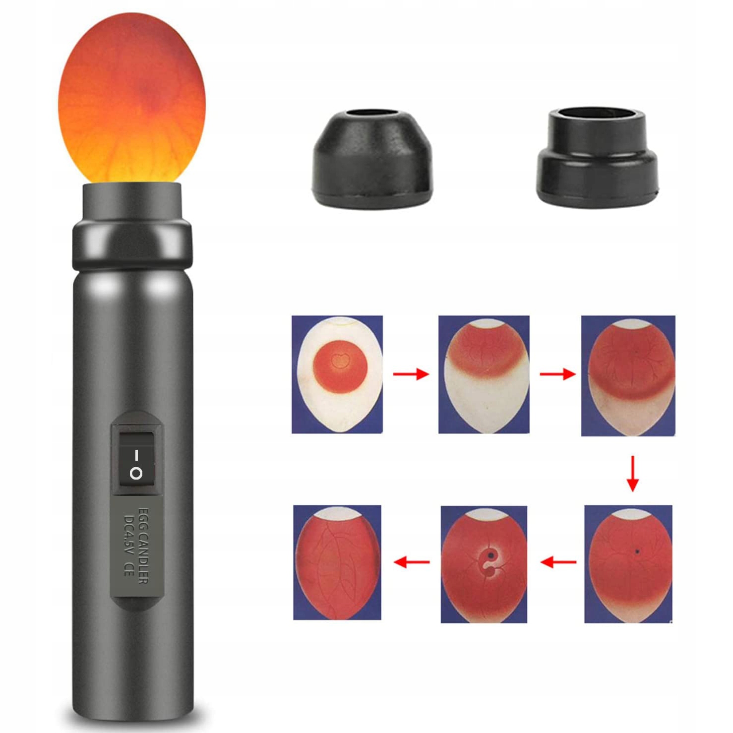 PRZEWIETLARKA OWOSKOP TESTER JAJ ZARODKoW PTAKoW