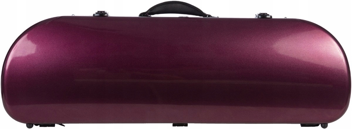 Fiberglassové houslové pouzdro Street 4/4 M-case Bordové lesklé