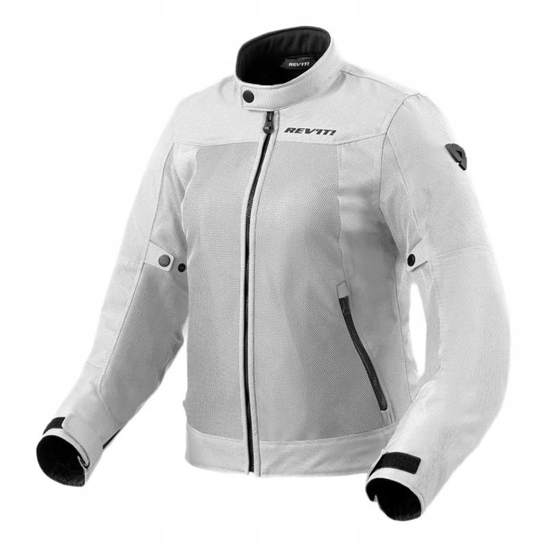 Textilná dámska motocyklová bunda Revit Eclipse 2 Lady Silver strieborná