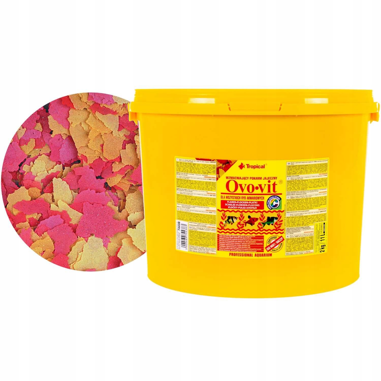 Tropical Ovo-Vit 11L – 2 kg Krmivo
