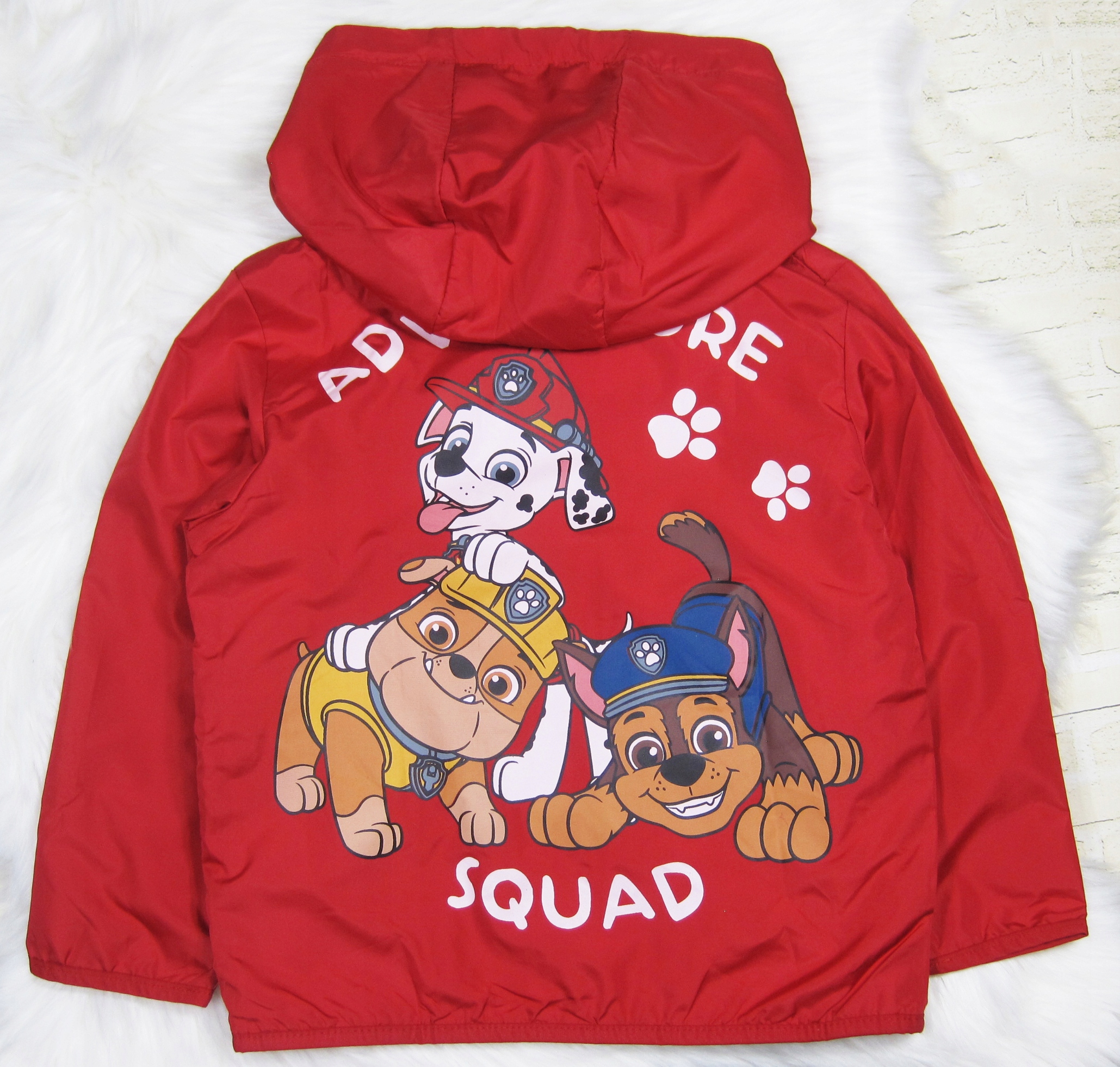 KURTKA CHŁOPIĘCA PSI PATROL PRZECIWDESZCZOWA WIATRÓWKA POLAR 104/110 Sezon jesienny letni wiosenny