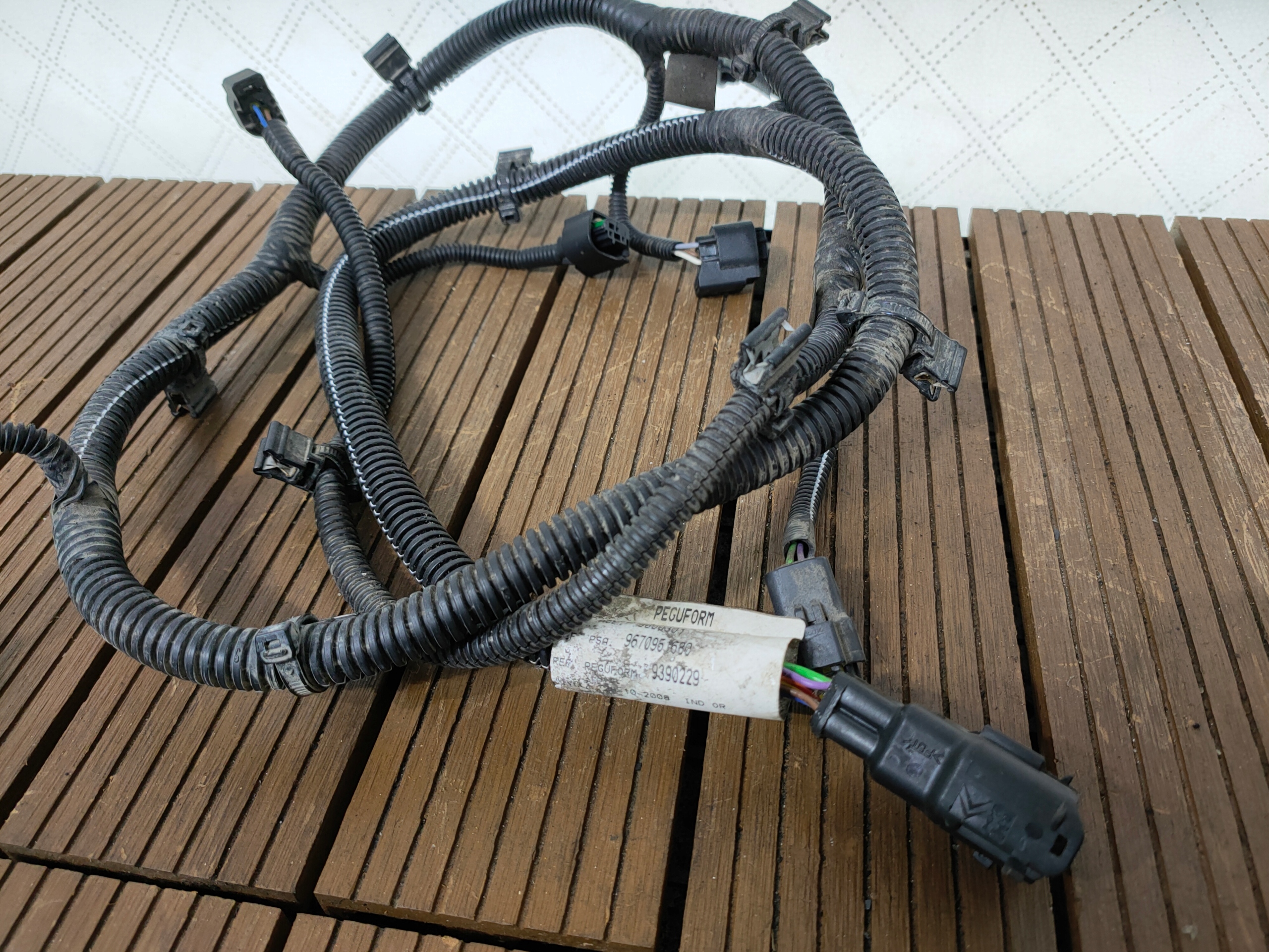 C4 GRAND PICASSO e 06-13 cablaggio Paraurti PDC posteriore 9670951680