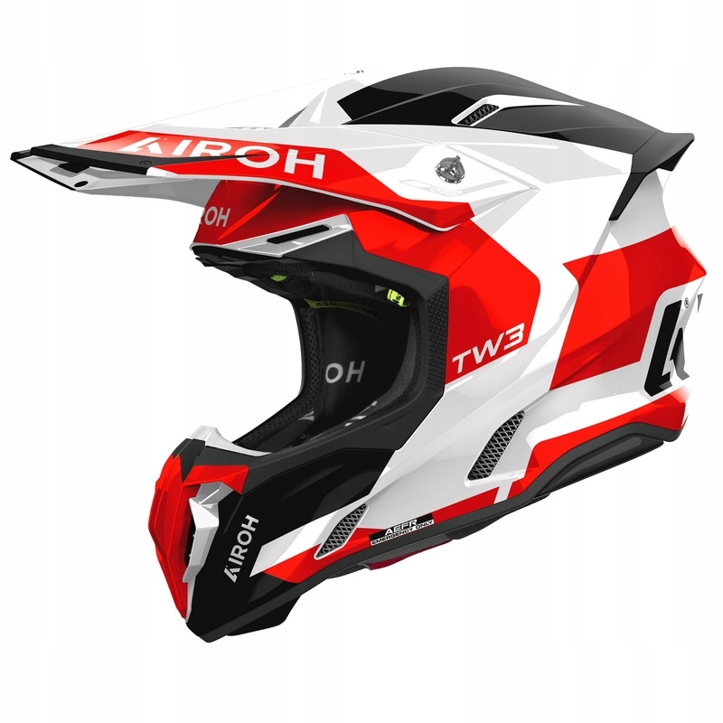 Motocyklová Prilba Airoh Twist 3 Fancy Red Gloss (XL)