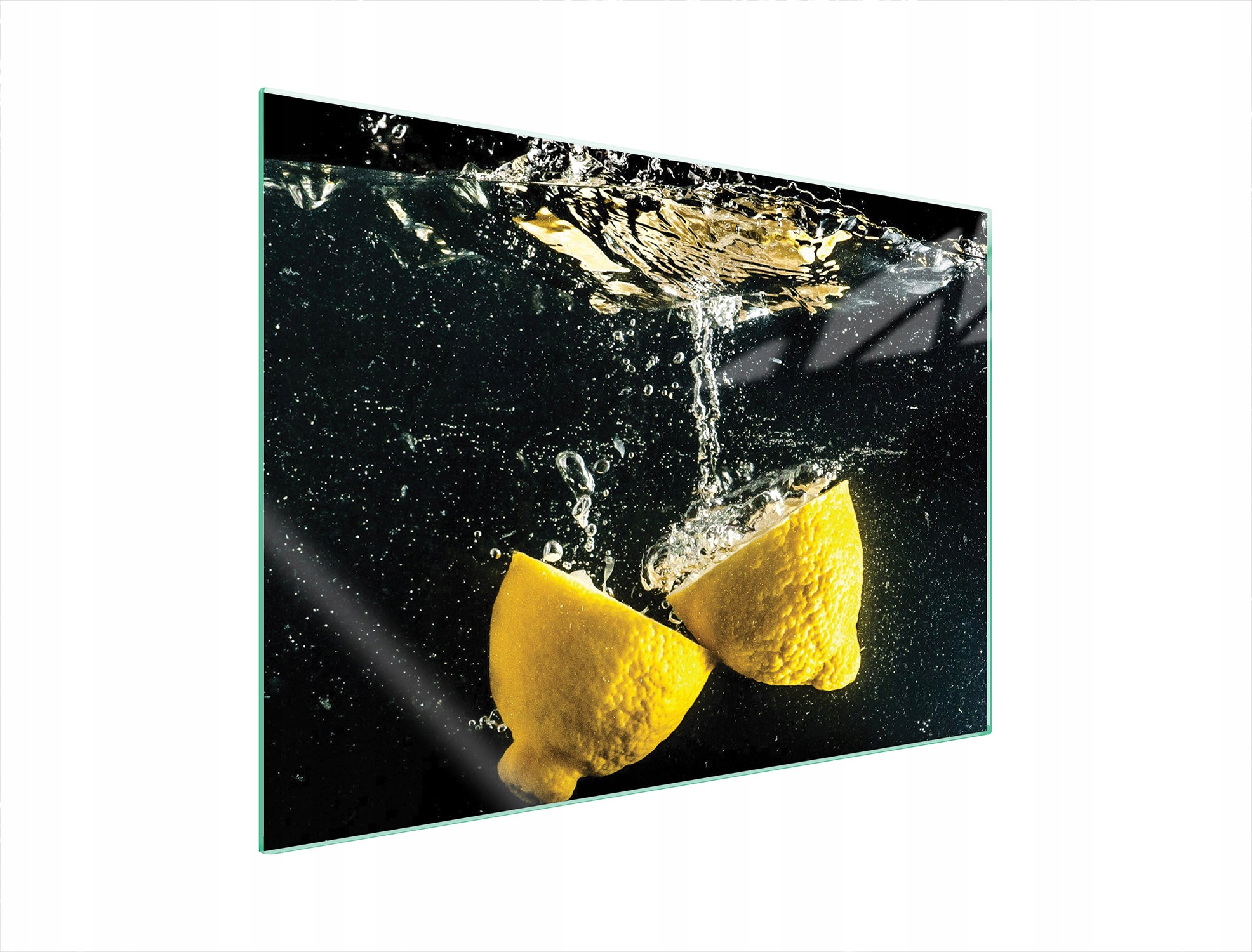 Skleněná Ochranná Deska Na Sporák 70x52 Citron Tvrzené Sklo