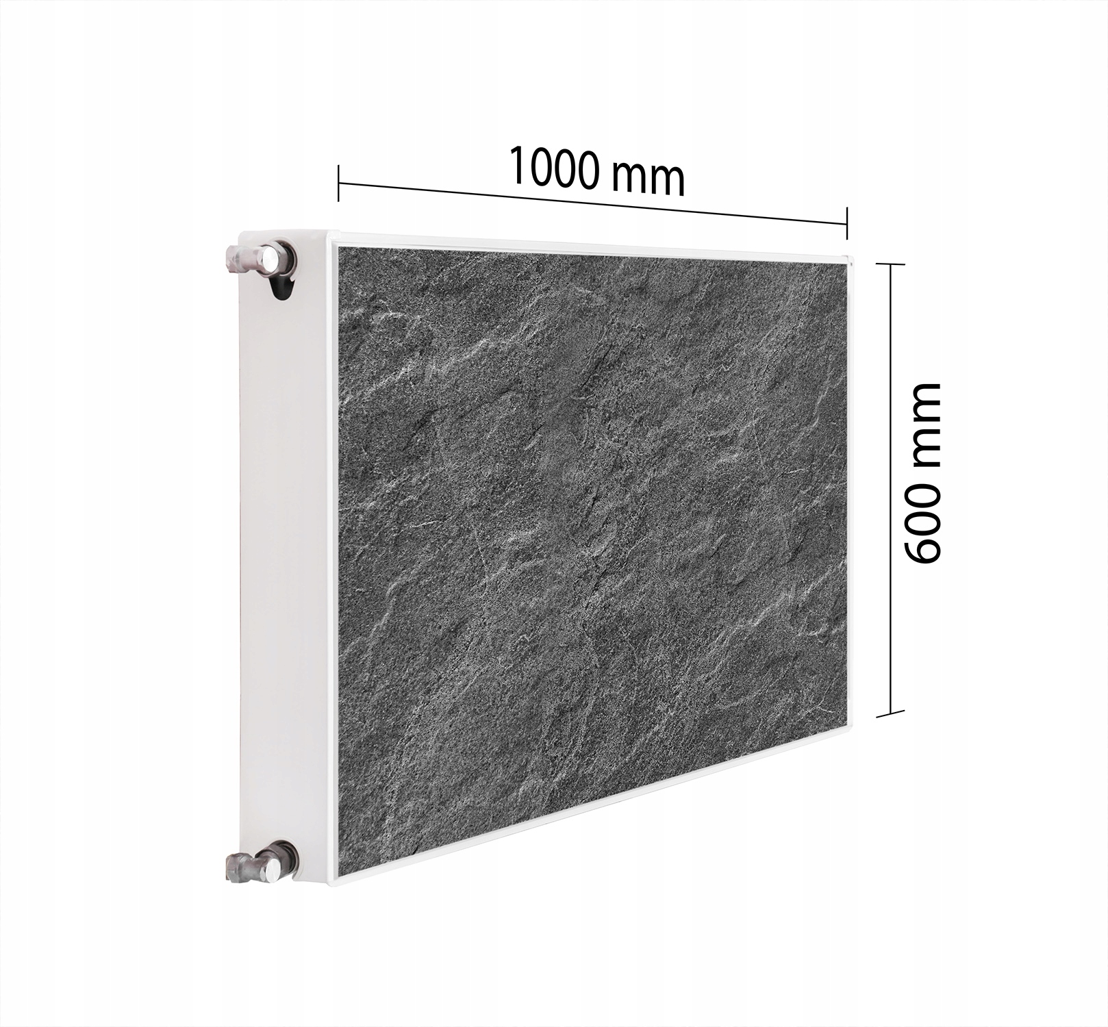 Kryt Na Radiátor Maskovač 100x60 Břidlice Podložka Magnet