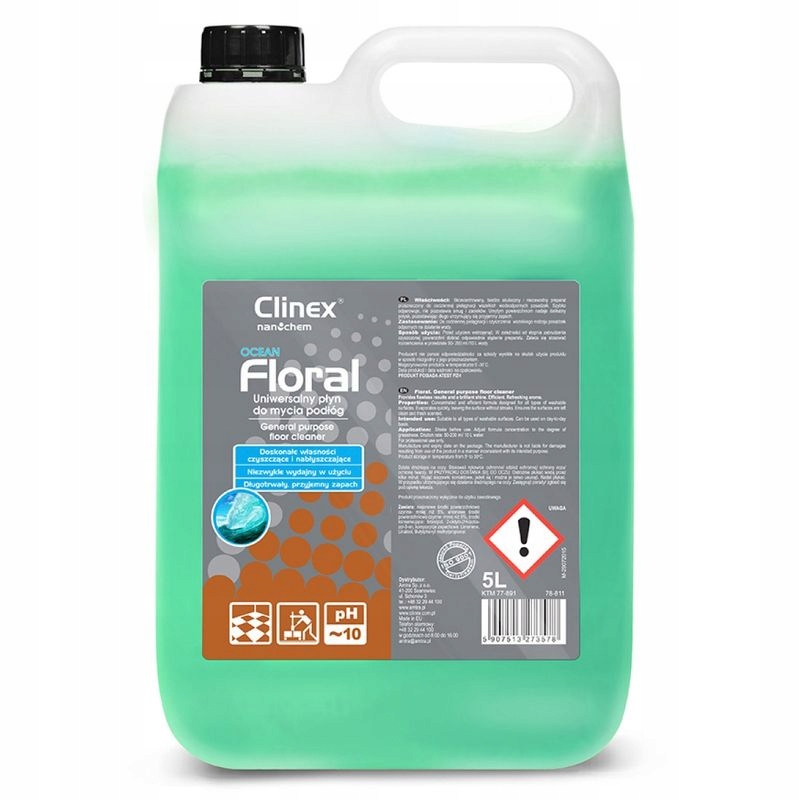 

Clinex Floral Ocean 5L płyn do mycia posadzek