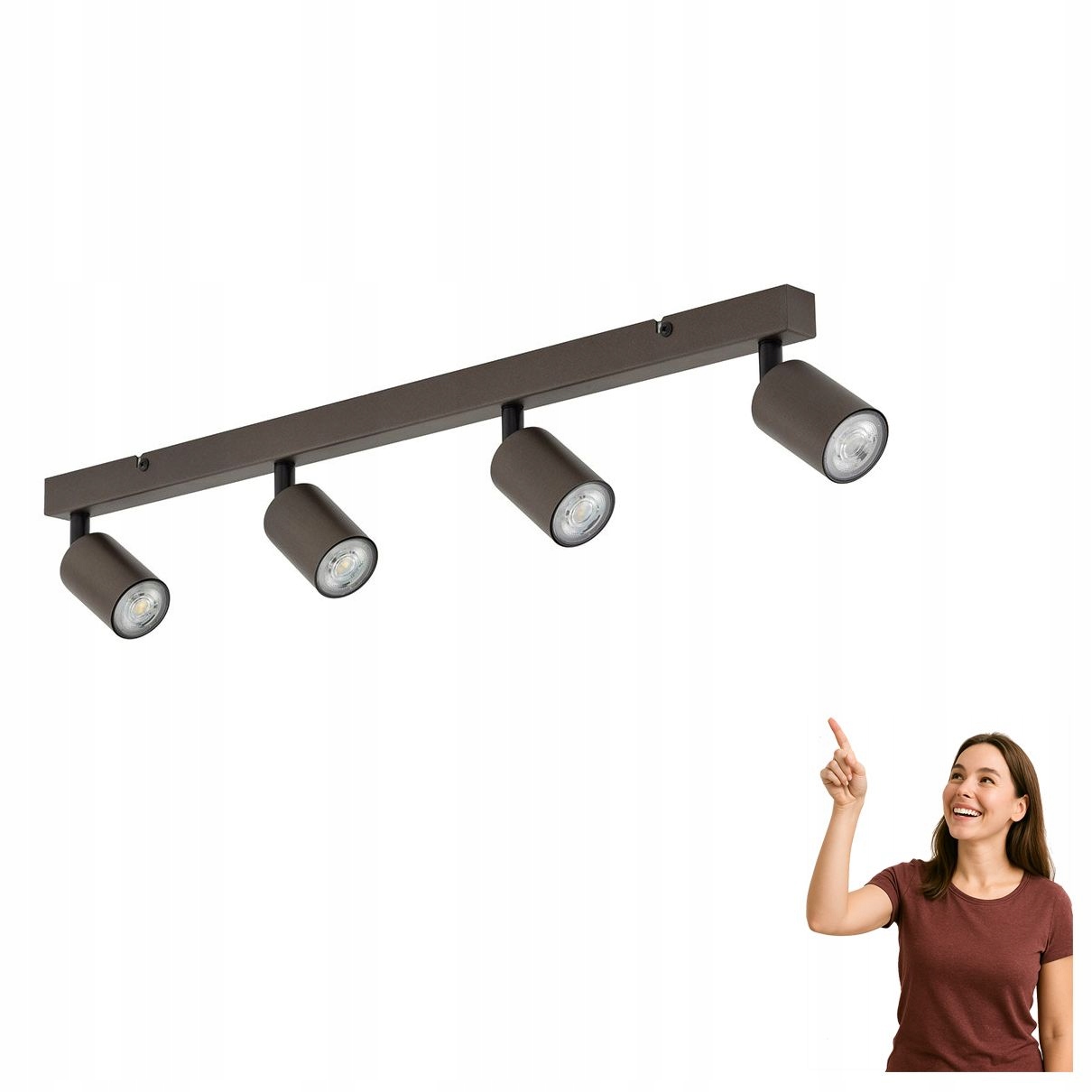 Lampa reflektor spot Top Brown 6182 Tk Lighting