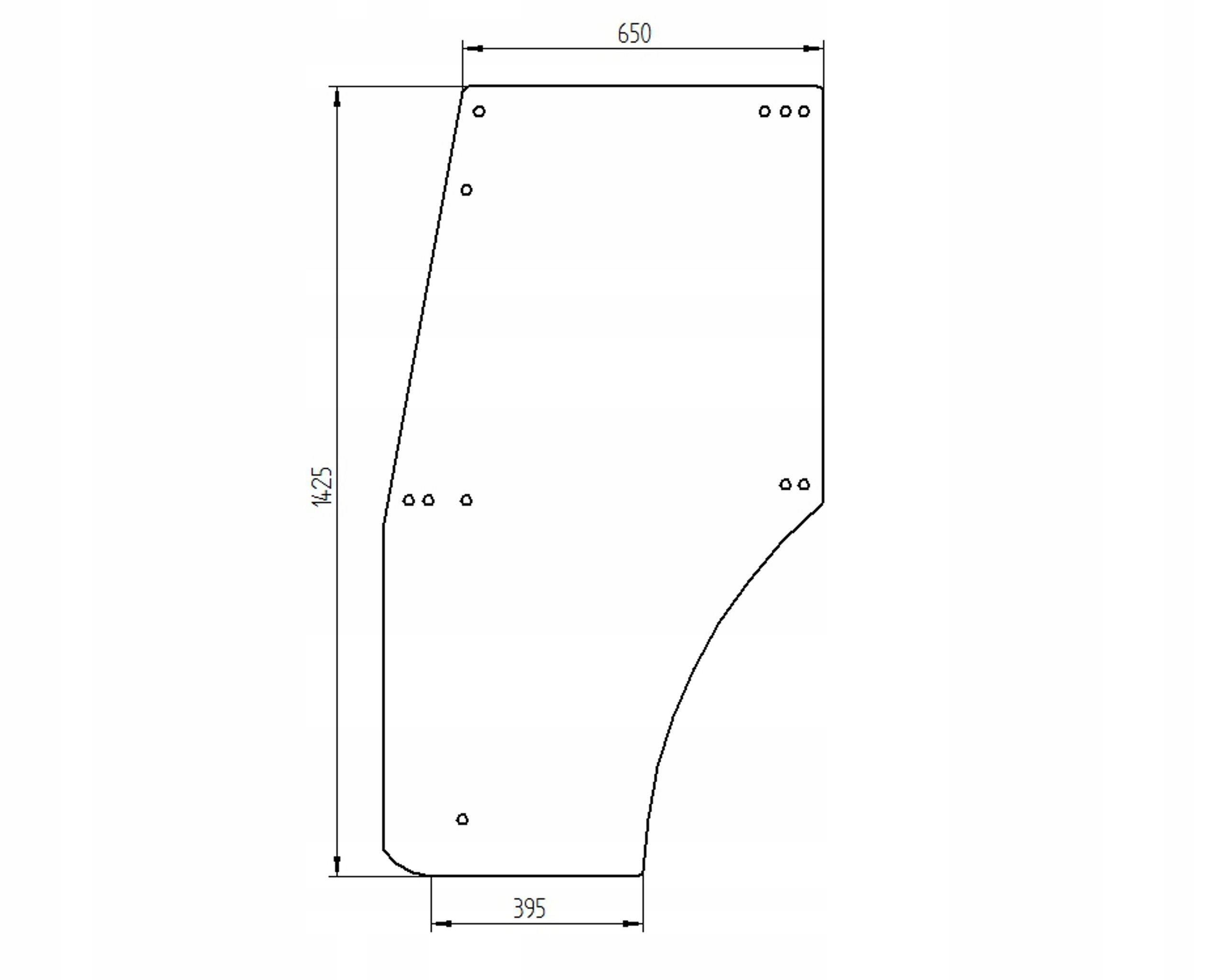 Massey Ferguson 304 F, S, V dveře 3540165M1