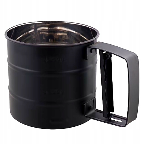 

Przesiewacz do mąki kakao cukru czarny 691