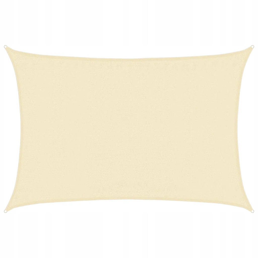 Sluneční plachta Hdpe, krémová, 3,5 x 5 m, obdélníková