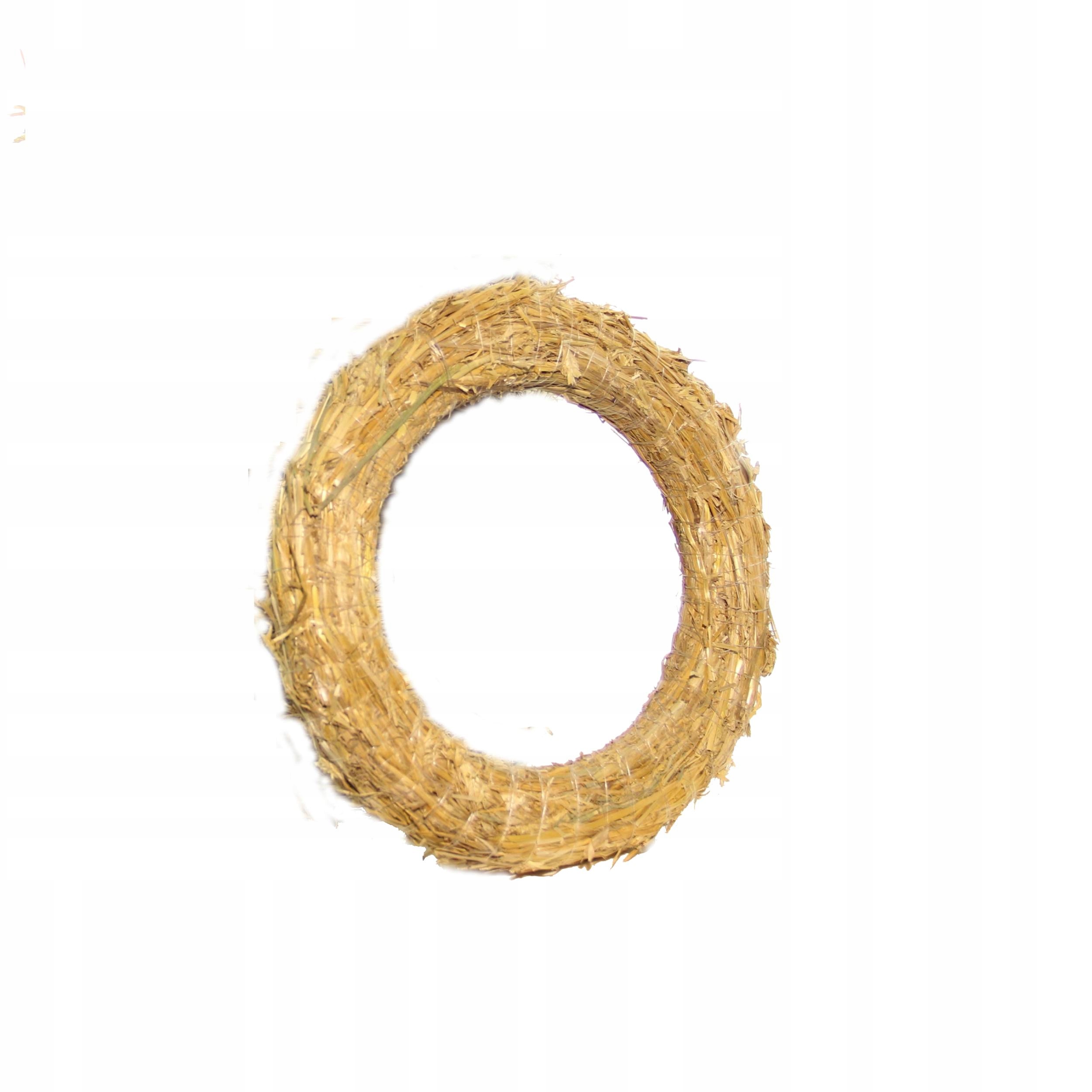 WIANEK SŁOMIANY 25cm PODKŁAD OBRĘCZ na STROIK