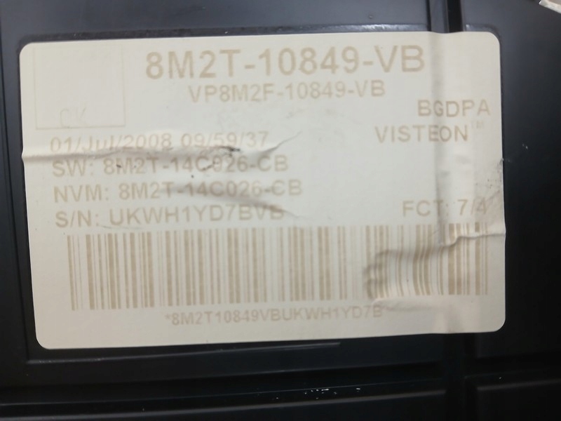 compte tours FORD MONDEO MK4 CONVERS 8M2T10849VB