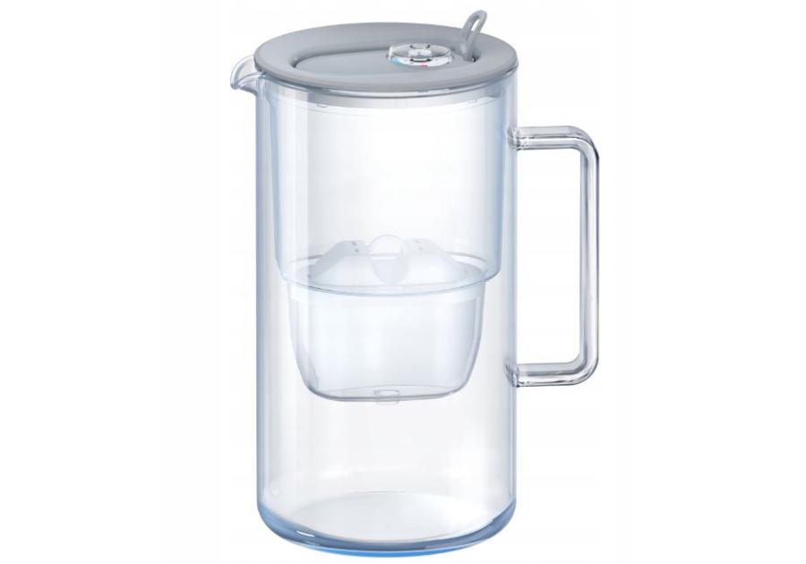 Dzbanek Aquaphor Glass 2,5 l+ wkład Maxfor+ Mg , szary Szklany Dzbanek