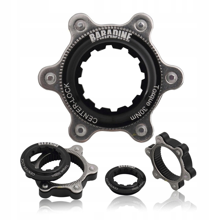 Center Lock Do Tarcz Hamulcowych Baradine BC-02 Black
