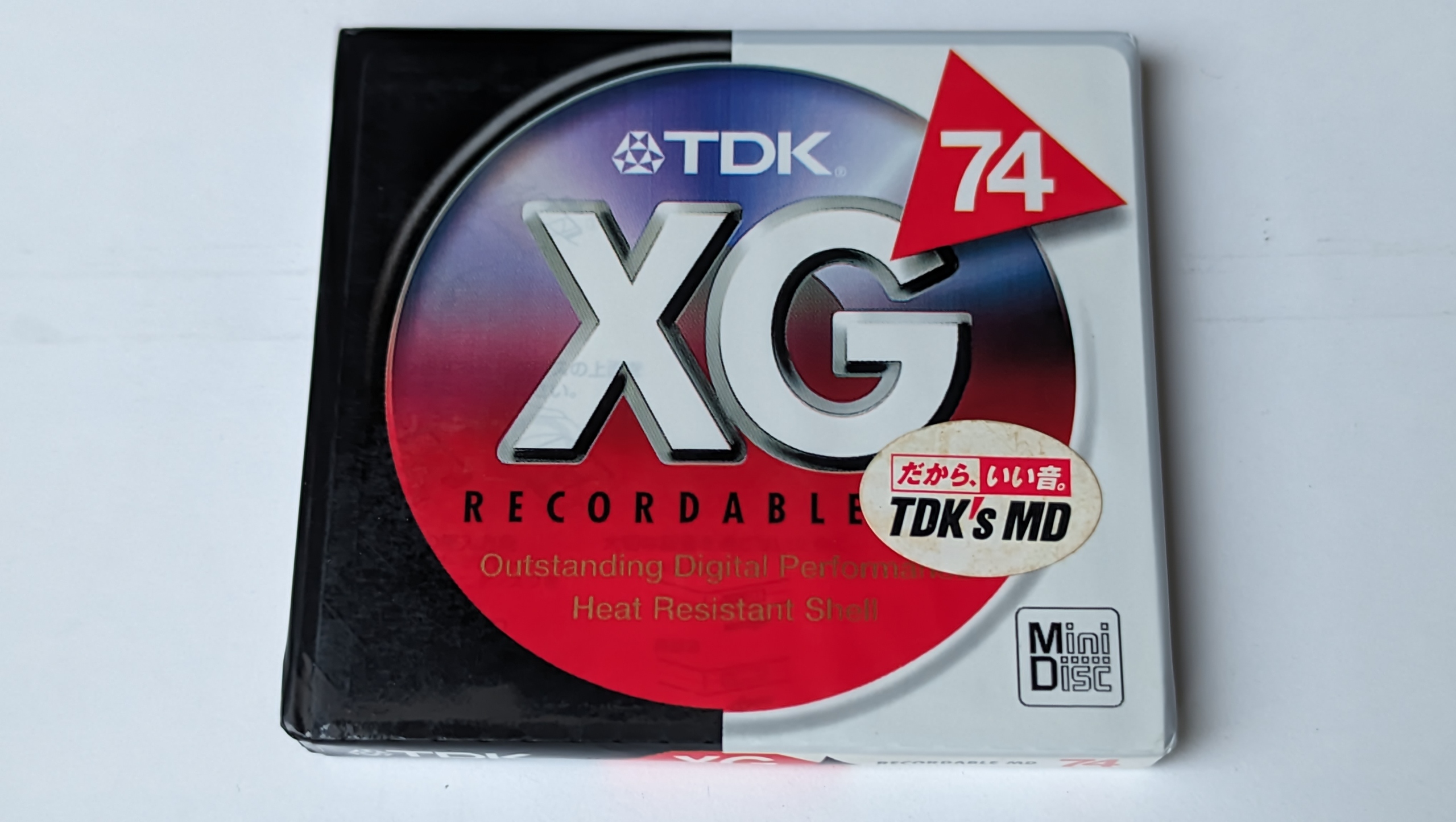 MiniDisc MD TDK XG 74 1szt
