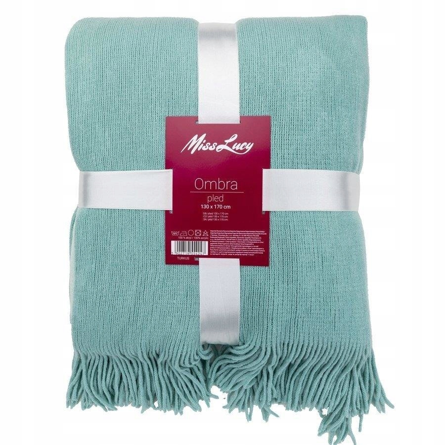 

Pled Miss Lucy Ombra 130 x 170 cm turkus