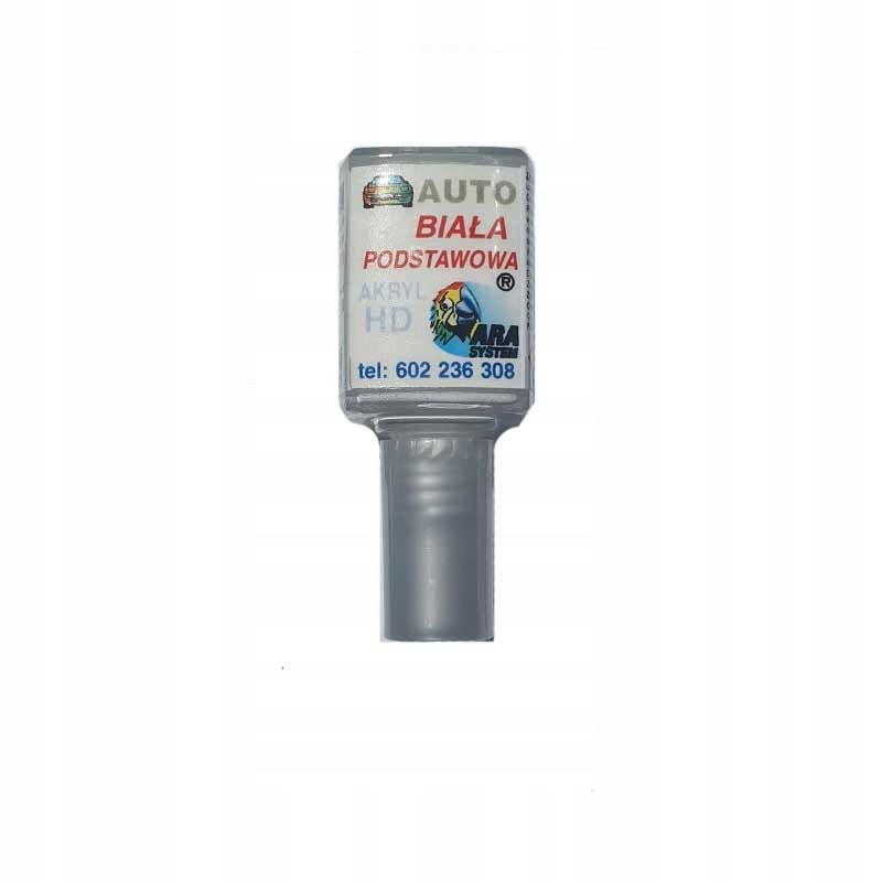 Zaprawka lakier do rys 10ml BIAŁA PODSTAWOWA POŁYSK