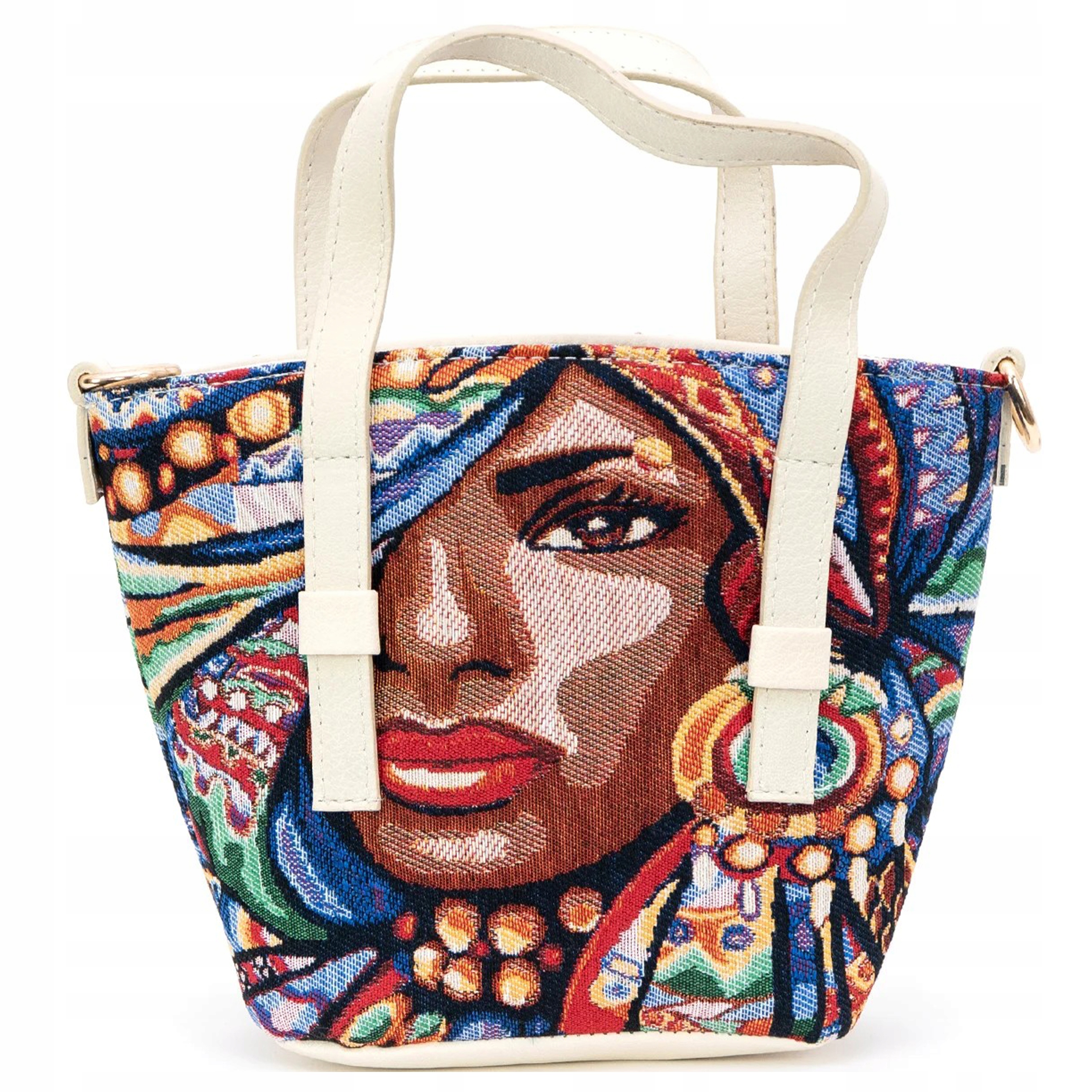 Taška Malá taška přes rameno Látka Gobelin Ekokůže Orientální žena