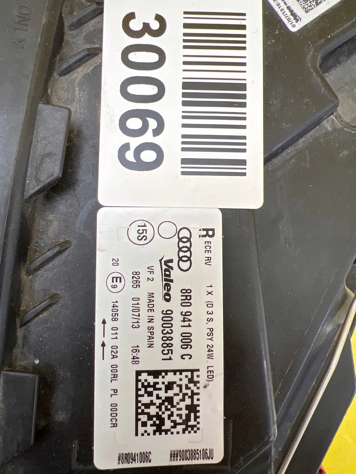 light right Audi Q5 16- Xenon Led 8R0941006C