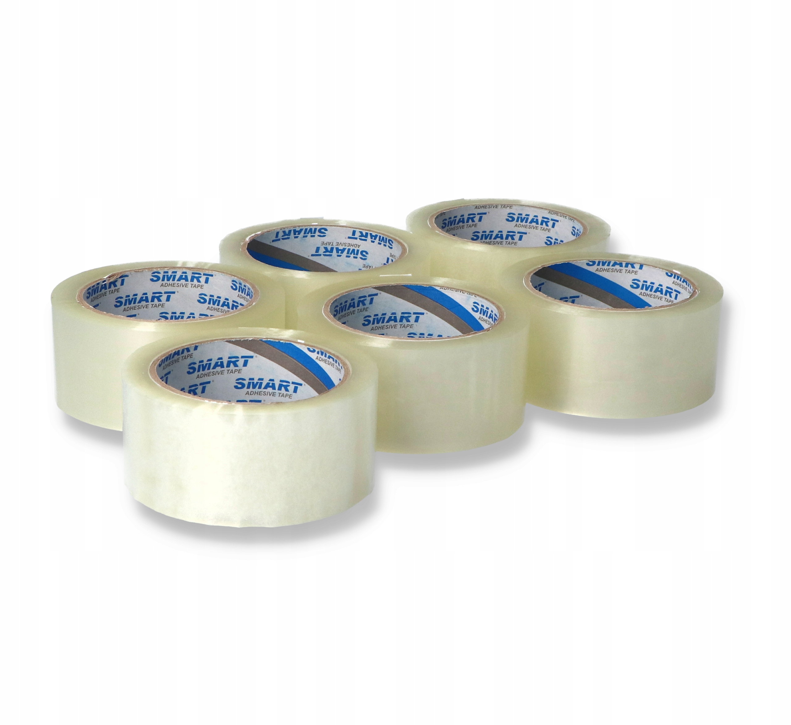 TAŚMA PAKOWA 48/66 Y KLEJĄCA BEZBARWNA SMART 6SZT